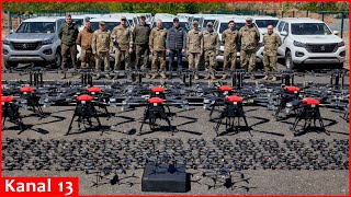 Latvia sent more than 500 drones to Ukraine [upl. by Etra165]