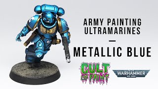 How to Paint Ultramarines from INDOMITUS 9th Edition Warhammer 40k Using Tamiya Clear paints [upl. by Seko]