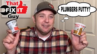 STOPMAKE SURE YOUR USING THE RIGHT PLUMBERS PUTTY [upl. by Alric]