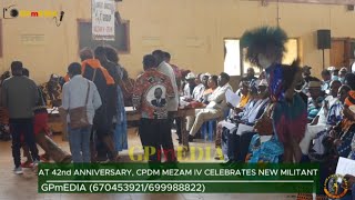 CPDM MEZAM IV BAFUT CELEBRATES CROSSOVER MILITANT AT 42nd ANNIVERSARY [upl. by Nwahsal]