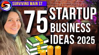 75 Best Business Ideas 2025 LOW COST [upl. by Nue]