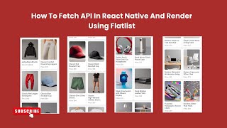 How to fetch API in React Native and Render Using FlatList  React Native  Download Free Code [upl. by Sheffield58]