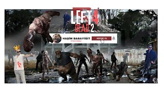 LEFT 4 DEAD 2 This Is The CRAZIEST Tank Yet  LEFT 4 DEAD 2 LİMAN 3 TANKLA DÜET [upl. by Leonor]