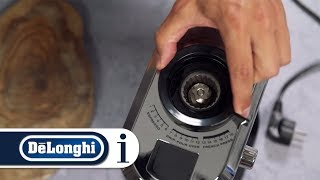 How to clean your De’Longhi Dedica Grinder KG520M and KG521M [upl. by Amalberga552]