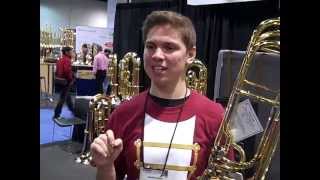 Kanstul 1690 Contrabass Trombone2012 NAMM SHOW [upl. by Mis]