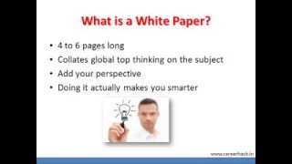 Writing your White Paper [upl. by Jordanna23]