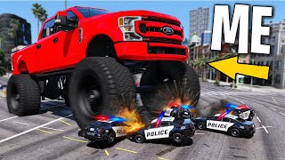 Downgrading Biggest to Smallest Truck on GTA 5 RP [upl. by Aikyt]