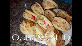 Oum walid  Top recette de Batbout mahchi ام وليد بطبوط محشو [upl. by Nitin451]