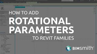 How to Add Rotational Parameters to Nested Geometry in Revit Families  BIMsmith Revit Tips [upl. by Iams911]