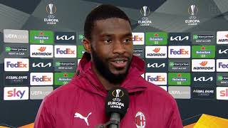 Fikayo Tomori Reacts To AC Milans Europa League Exit [upl. by Buote]