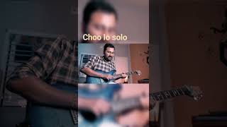 Choo lo guitar solo playthrough  The Local Train  Subhankar choolo [upl. by Hayilaa]