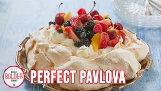 5 Simple Steps to Perfect Pavlova The Crunchy Marshmallowy Meringue Dessert [upl. by Ahseit]