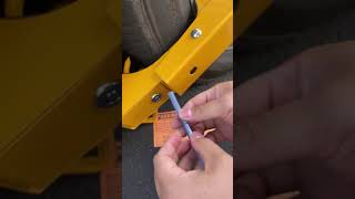 Defeating a Car Boot Lock with Plastic Pen [upl. by Ardolino575]