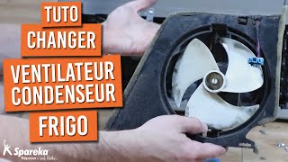 Comment changer le ventilateur du condenseur dun frigo américain [upl. by Zeiler695]