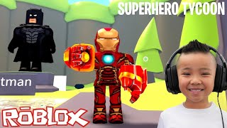 The Best Superhero Tycoon Roblox Game With CKN Gaming [upl. by Olrak543]