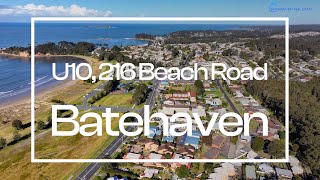 Unit 10 216 Beach Road Batehaven [upl. by Idihc]