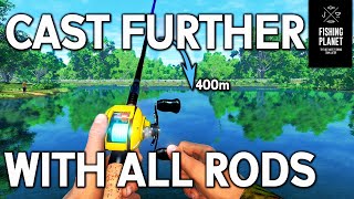 How to CAST FAR as a Beginner Easy in Fishing Planet [upl. by Mafalda758]