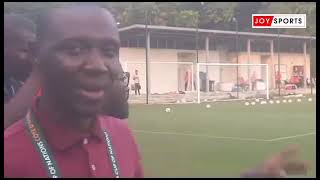 Muftawu with a summary of what happened at Egypt’s final training session ahead of Ghana clash [upl. by Notnroht76]