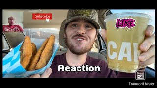 Reaction to Cava Garlic Ranch Pita Chips and Pineapple Apple Mint Drink Review [upl. by Aibat]