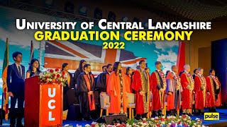 UCLan Graduation Ceremony 2022 [upl. by Auhesoj]