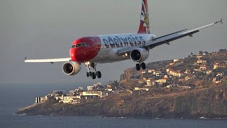 75 planes in 90min  Madeira Airport FNC Plane Spotting  Funchal 🇵🇹 Close up [upl. by Akcinat]