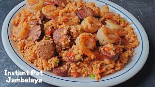 Jambalaya Instant Pot Recipe [upl. by Jerri]