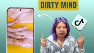 Daughter reacts to DIRTY MINDED tiktoks  Themariamgeorge [upl. by Wat]