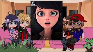 ✨ Adrien Reacts To Marinettes TikTok Glow Ups ✨  MLB  Gacha Life Skit  Original Idea [upl. by Esinert561]