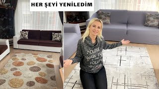 SALONUMU YENİLEDİM  Kılıflarla Yenilik🤗 [upl. by Gmur]