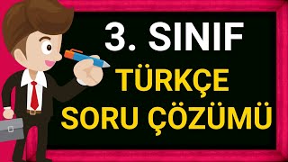 3Sınıf Türkçe  Soru Çözümü  Eba Tv  2 [upl. by Kwok]