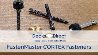 CORTEX Concealed Fastening System by FastenMaster [upl. by Assirek]