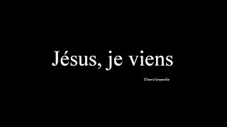 Jésus je viens  Paroles [upl. by Drawe]