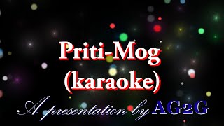 Pritimog  karaoke  AG2G  konkani  2020 [upl. by Arimihc]