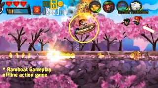 Ramboat 2 Gameplay IOS Android [upl. by Yentterb427]