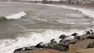 Surfs up at Peggotty Beach [upl. by Elka]