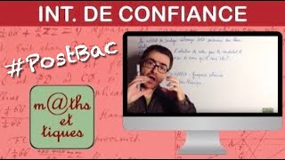 Estimer une proportion à laide dun intervalle de confiance 1  PostBac [upl. by Otecina]