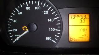 Kasowanie Inspekcji Mercedes Sprinter 906 Oil Service Indicator Light Reset Mercedes Sprinter 906 [upl. by Eirrehc]