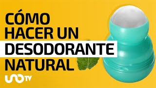 ¿Qué ingredientes se necesitan para hacer un desodorante en casa [upl. by Codee375]