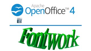 How to use Word Art Fontwork in Open Office [upl. by Charleen73]