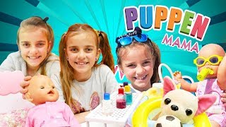 Puppen Mama  6 Folgen am Stück  Spielzeugvideo mit BabyBorn [upl. by Annua]