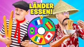 WIE SCHMECKT DIE WELT  LÄNDER ESSEN CHALLENGE [upl. by Spooner]