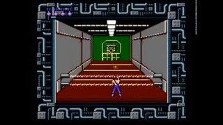 Contra  video game  Nintendo Walkthrough FULL Game Play RETRO [upl. by Auqenes]