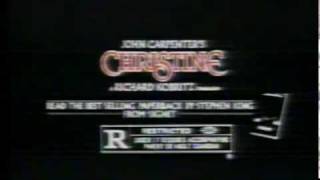 Christine 1983 TV Spot [upl. by Petta52]