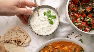 How to make Indian Yoghurt Dip Raita [upl. by Rehpotsirc383]