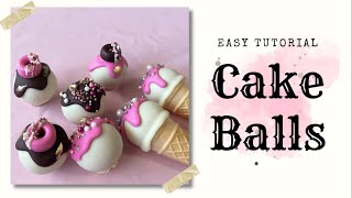 How to Make Cake Pops  SO Easy and Delicious [upl. by Atilahs]