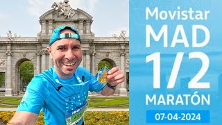 Movistar Medio Maratón Madrid 2024 070424 [upl. by Nocaj43]