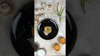 Creamy Chicken Mushrooms VolauVent 🥘 cooking shorts [upl. by Dadelos]