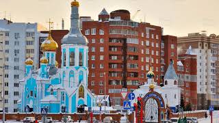 Kemerovo beautiful city in Siberia Russia Iskitim Tom Rivers hotels [upl. by Atinet915]