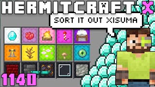 Hermitcraft X 1140 Upgrading Shulkers amp Making Diamonds [upl. by Aneger268]