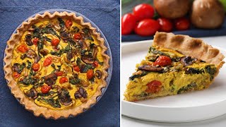 Garden Vegetable Vegan Quiche [upl. by Rehpotsirhc]